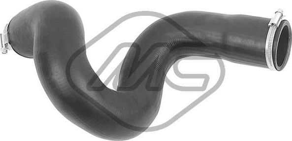 Патрубок интеркулера Metalcaucho верхний для Peugeot 307 I 2003-2009. Артикул 15513