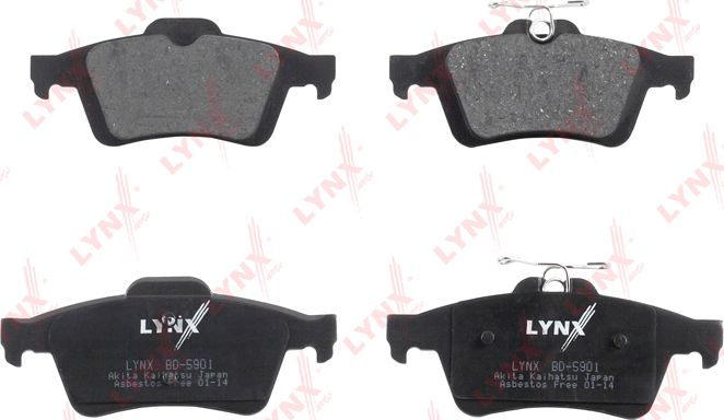 Тормозные колодки LYNXauto. Артикул BD-5901