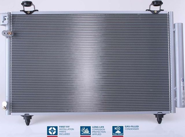 Радиатор кондиционера (конденсатор) Nissens (алюминий) для Toyota Corolla Verso I 2004-2009. Артикул 940081