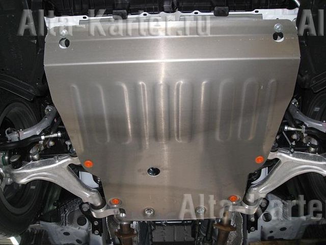 Защита алюминиевая Alfeco для картера (без пыльника) Lexus GS 350 2007-2011. Артикул ALF.12.08 AL4