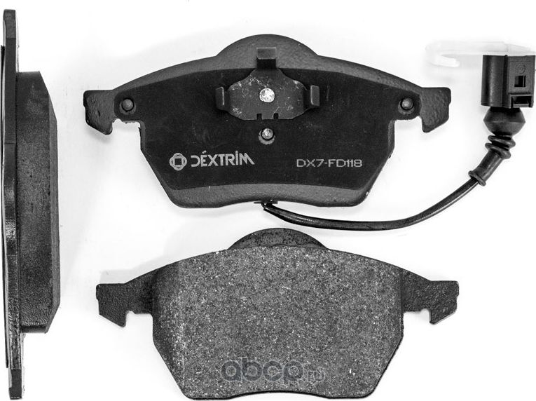 Колодки тормозные передние (Dextrim). Артикул DX7FD118