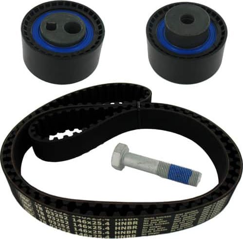 Ремень ГРМ с роликами (комплект) SKF для Lancia Phedra 2002-2010. Артикул VKMA 03264