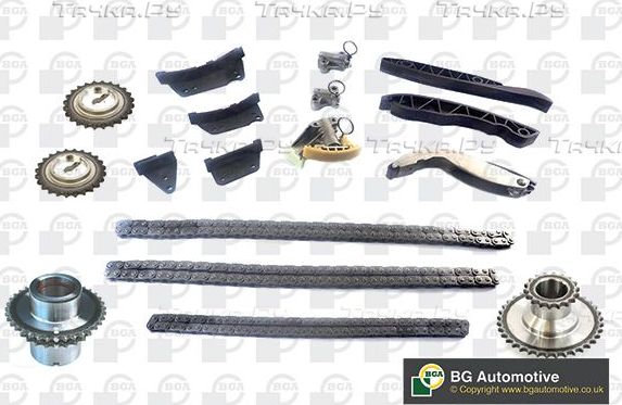 Цепь ГРМ BGA для Volkswagen Touareg I 2004-2010. Артикул TC0191FK