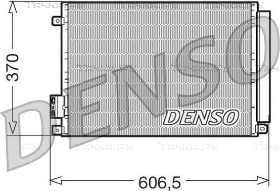 Радиатор кондиционера (конденсатор) Denso. Артикул DCN09045