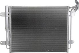 Радиатор кондиционера (конденсатор) Zentparts для Volkswagen Tiguan I 2007-2018. Артикул Z19190