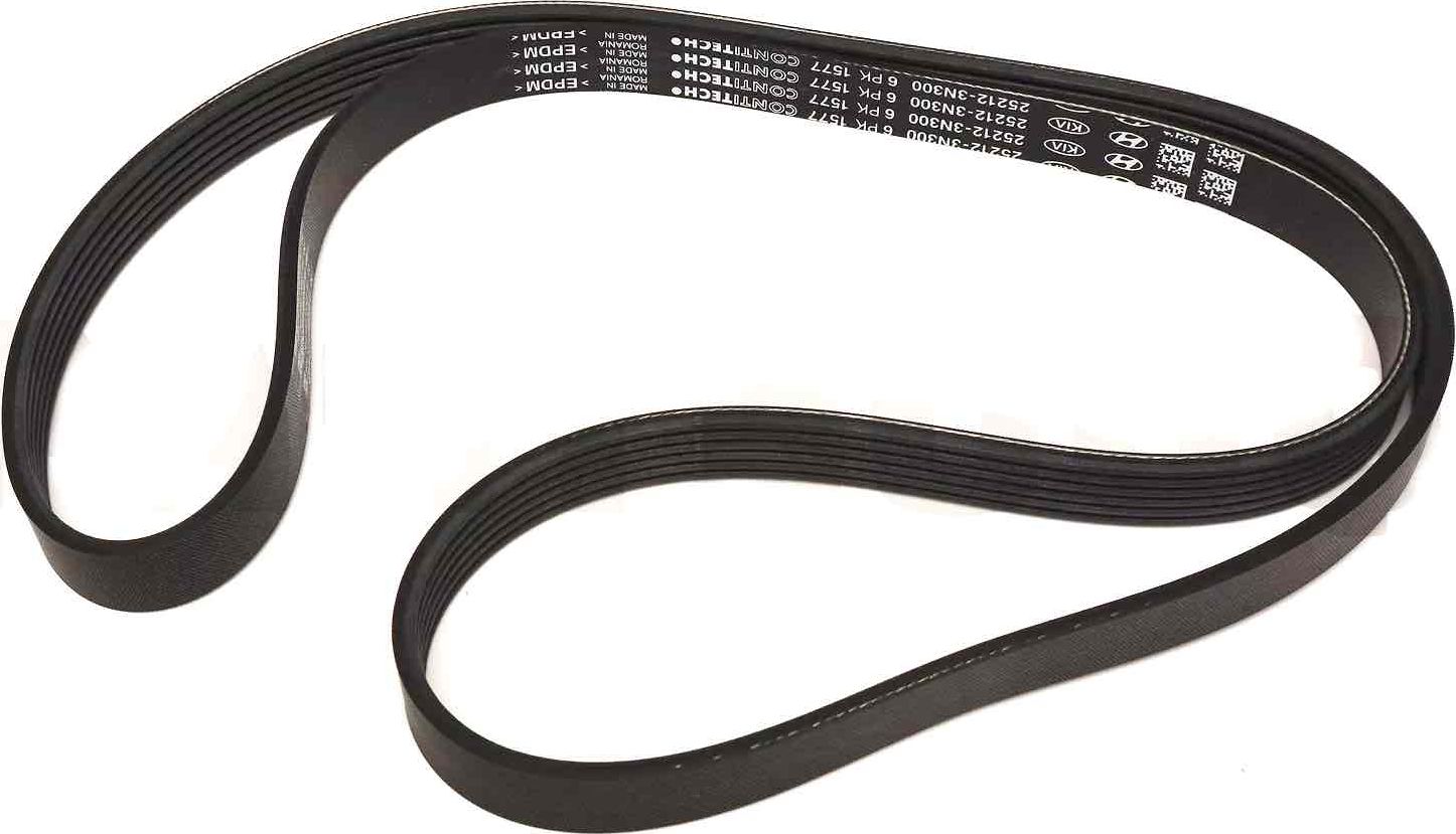 Приводной ремень грм l=105см Hyundai / KIA. Артикул 252123N300