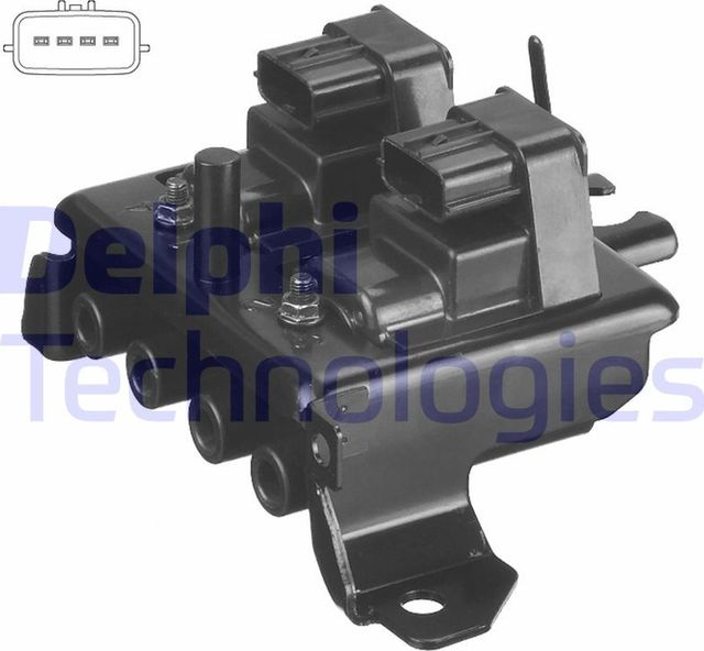 Катушка зажигания Delphi для Mazda MX-5 I (NA) 1995-1998. Артикул GN10554-12B1