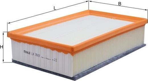 Воздушный фильтр Mahle. Артикул LX 3503