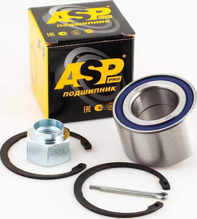 Подшипник ступицы передней для а/м Chevrolet Aveo 05 (ASP). Артикул EB00020