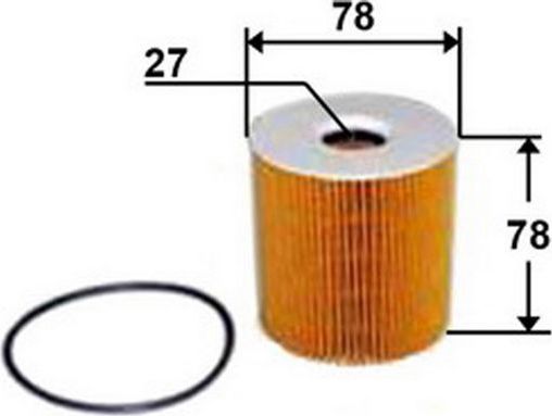 Масляный фильтр JS Asakashi для Volvo XC90 I 2002-2014. Артикул OE0007