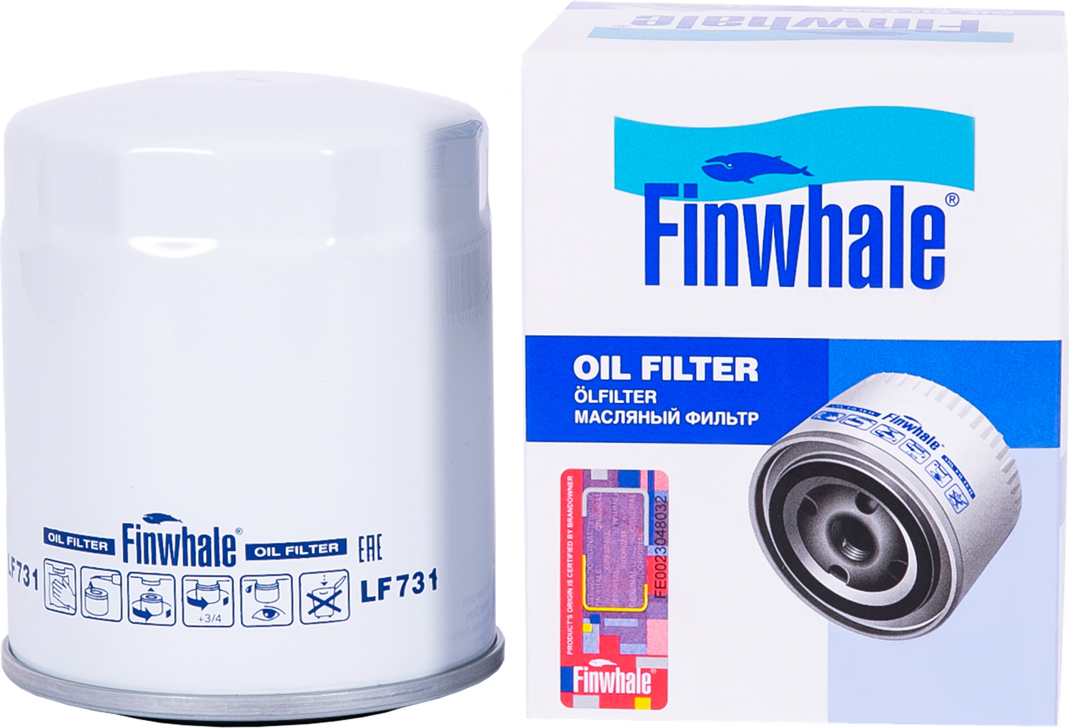 Масляный фильтр Finwhale. Артикул LF731