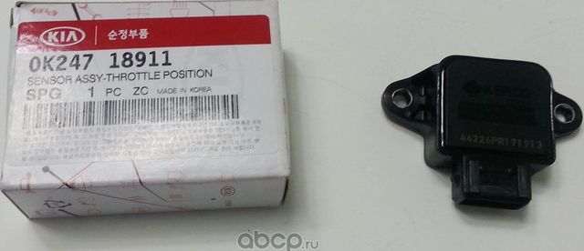 Датчик положения дроссельной заслонки Hyundai / KIA. Артикул 0K24718911
