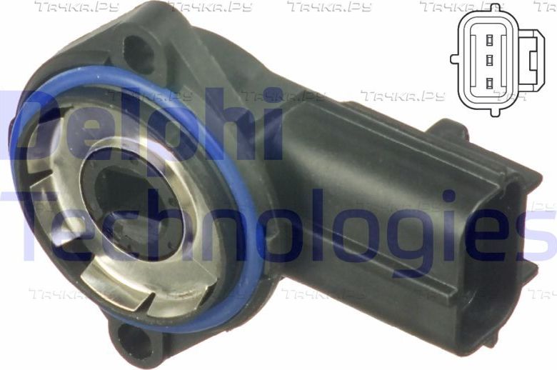 Датчик положения дроссельной заслонки Delphi для Ford Puma I 2000-2002. Артикул SS10528-12B1