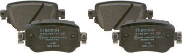 Тормозные колодки Bosch. Артикул 0 986 494 797