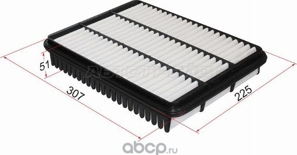 Фильтр воздушный TOYOTA LAND CRUISER PRADO 120 1KD (SAT). Артикул ST1780130080