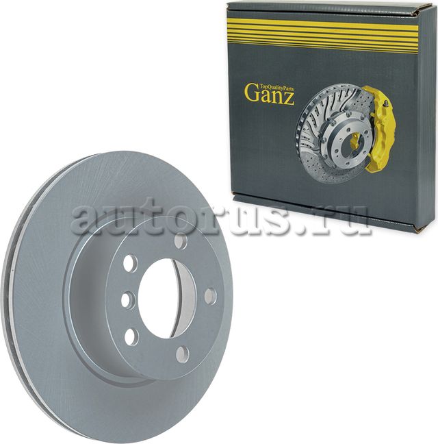 Диск тормозной передний (Ganz). Артикул GIJ10039