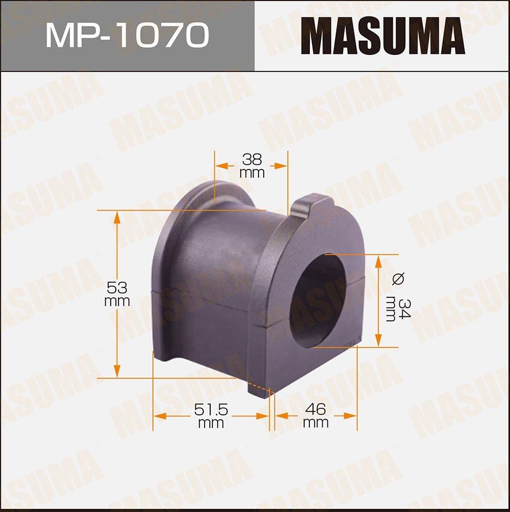 Втулки стабилизатора Masuma. Артикул MP-1070