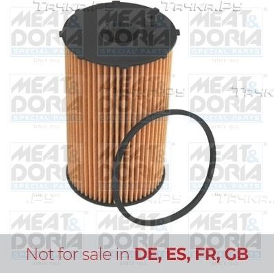 Масляный фильтр Meat & Doria для Peugeot 607 I 2004-2011. Артикул 14099