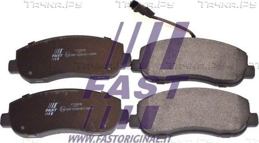 Тормозные колодки Fast. Артикул FT29536