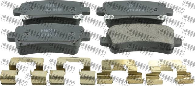 Тормозные колодки Febest. Артикул 1801-INSR