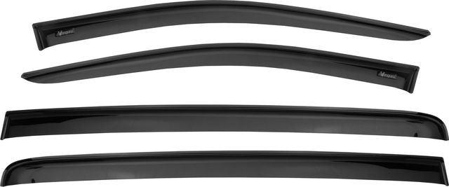Дефлекторы Vinguru (накладные, скоч) (4 шт) для окон Kia Sportage IV 2016-2026. Артикул AFV90736