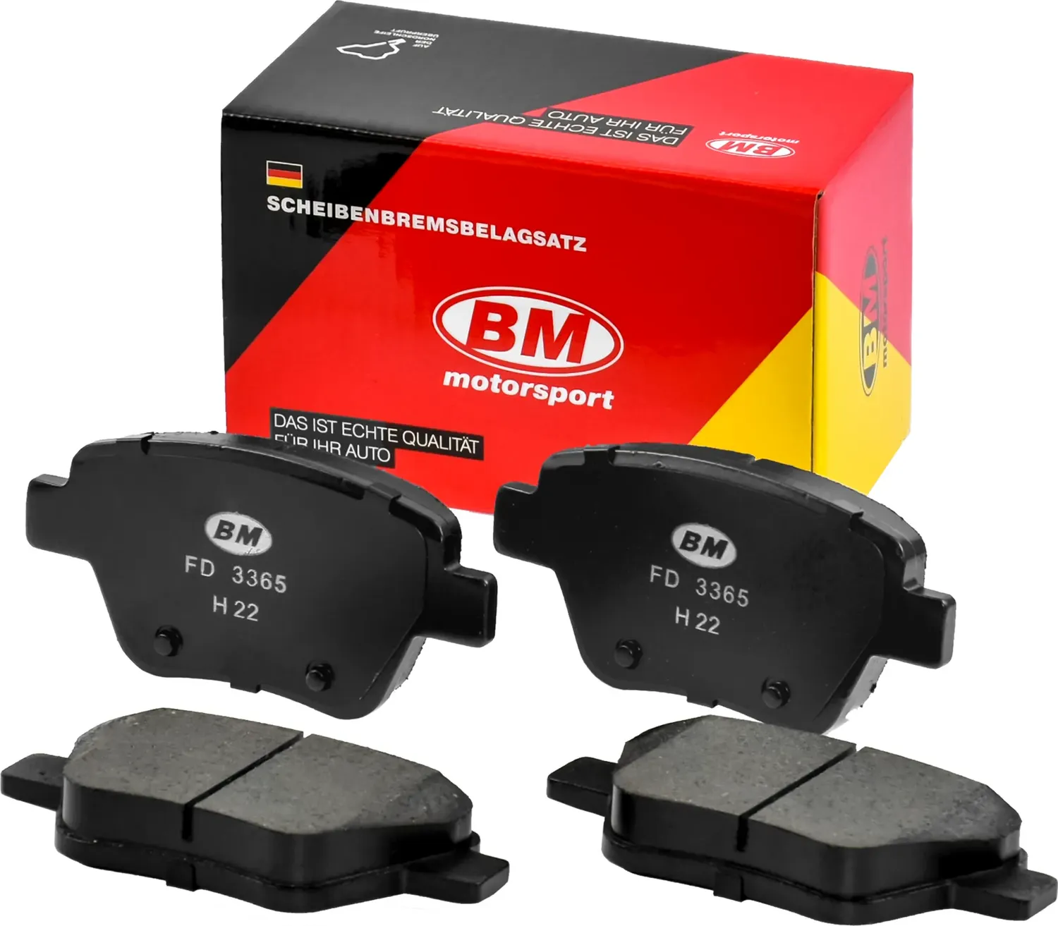 Колодки тормозные дисковые VAG OCTAVIA 04- зад. (BM) BM. Артикул FD3365