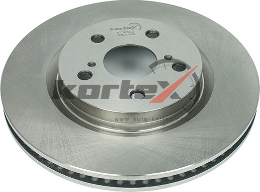 Диск тормозной TOYOTA Camry (18-) LEXUS RX передний (1шт.) KORTEX. Артикул KD0563