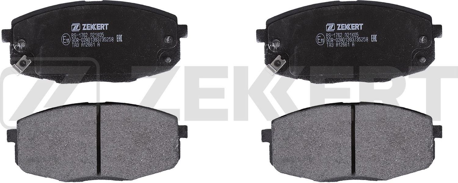 Тормозные колодки Zekkert передние для Kia Proceed I 2008-2013. Артикул BS-1762