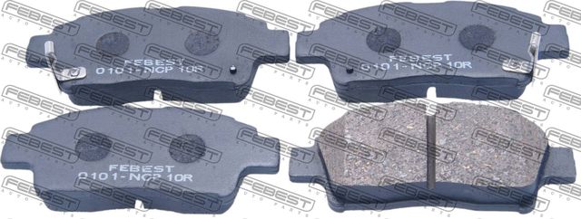 Тормозные колодки Febest. Артикул 0101-NCP10R
