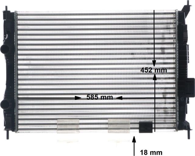 Радиатор охлаждения двигателя Mahle Behr для Nissan Qashqai I 2007-2013. Артикул CR 14 000S