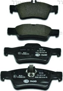 Тормозные колодки Hella. Артикул 8DB 355 018-751