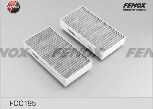 Салонный фильтр Fenox. Артикул FCC195