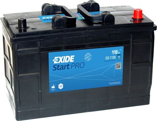 Аккумулятор Exide StartPRO. Артикул EG1100