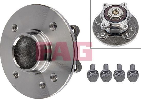 Ступица колеса с интегрированным подшипником (в сборе) Fag. Артикул 713 6493 70