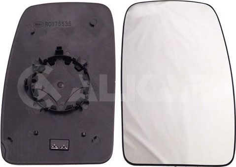 Зеркальное стекло бокового зеркала Alkar правое для Renault Master III 2010-2026. Артикул 6432755