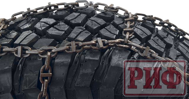 Цепи противоскольжения РИФ Grader соты 21 мм, 12x16.5 (2 шт.). Артикул RIF18-12165AMPC