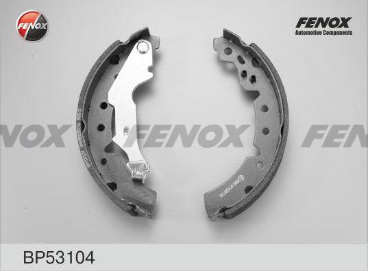 Тормозные колодки Fenox задние для Toyota Carina V (T170) 1988-1992. Артикул BP53104