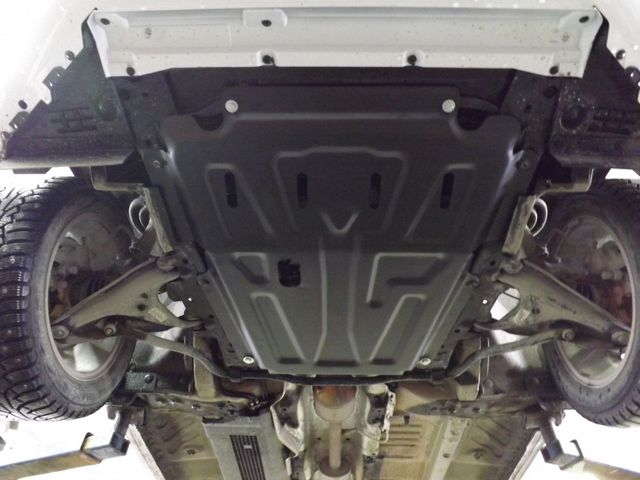 Защита Alfeco для картера и КПП Nissan Almera G15 2012-2018. Артикул ALF.28.15