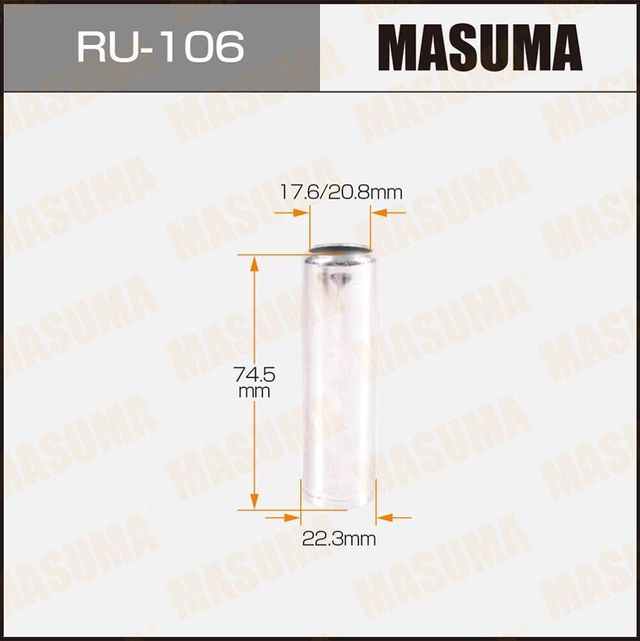 Сайлентблок переднего рычага подвески Masuma правый/левый нижний для Toyota Caldina II 1997-2002. Артикул RU-106