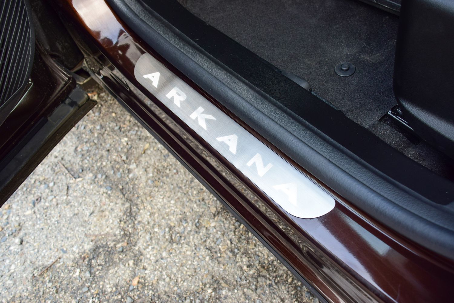 Накладки PT Group на пороги НПС для Renault Arkana I 2019-2026. Артикул 07062401