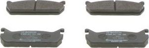 Тормозные колодки Bosch (Low-Metallic) задние для Mazda MX-5 I (NA) 1990-1997. Артикул 0 986 461 146