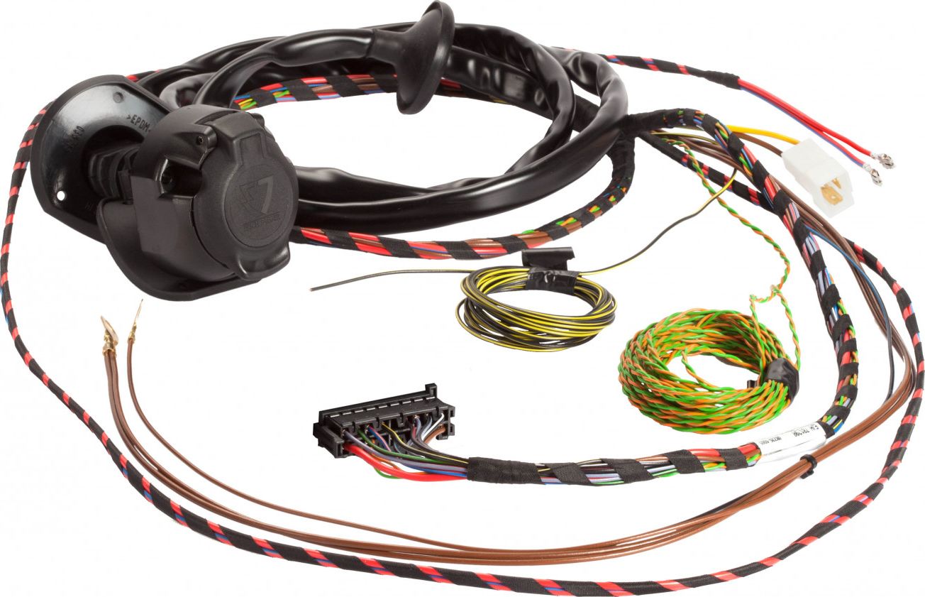 Штатная электрика фаркопа Erich Jaeger (13-полюсная) для Audi A5 Sportback, кабриолет, купе 2017-2026. Артикул 748342