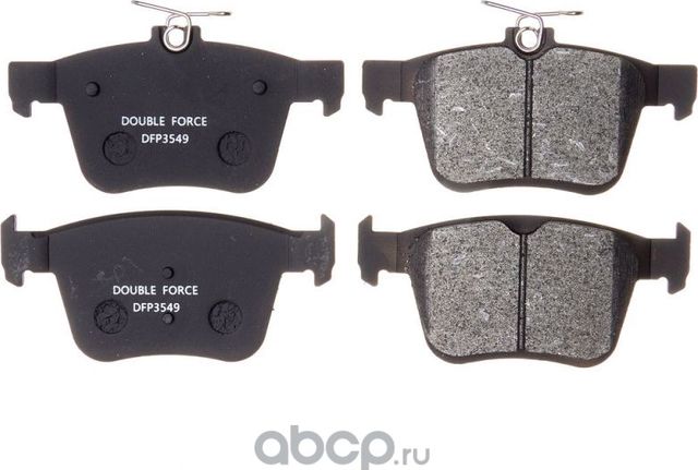 Колодки тормозные дисковые Double Force Double Force. Артикул DFP3549