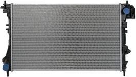 Радиатор охлаждения двигателя Zentparts для Fiat Croma II 2005-2011. Артикул Z20373