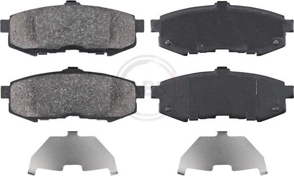 Тормозные колодки ABS задние для Mazda MPV II (LW) 2002-2006. Артикул 37569