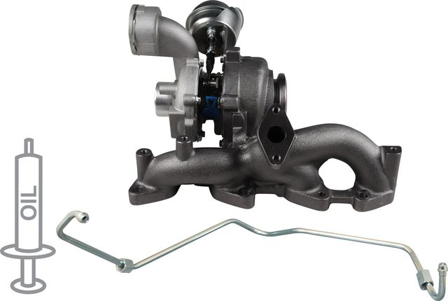 Турбина (турбокомпрессор) JP Group. Артикул 1117800610