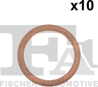 Сальник, уплотнительное кольцо FA1 (медь). Артикул 014.810.010