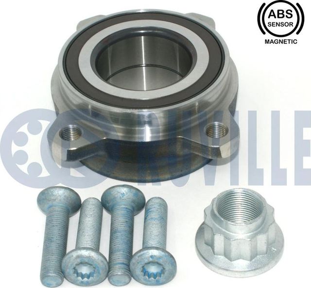 Ступичный подшипник (комплект) Ruville передний/задний для Porsche Cayenne II (958) 2010-2014. Артикул 221679