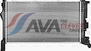 Радиатор охлаждения двигателя AVA ** CLEVER FIT **. Артикул VO2304