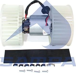 Вентилятор, мотор печки (отопителя) салона Sampa. Артикул 064.066